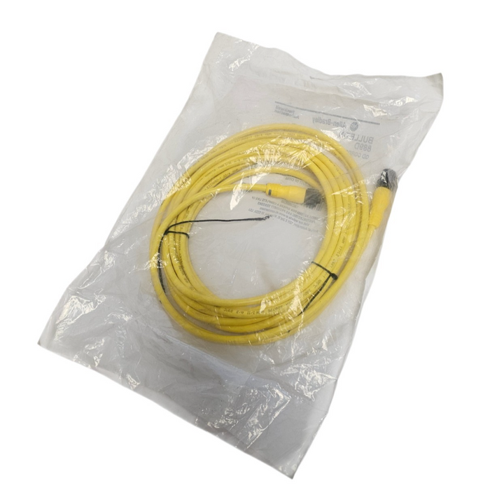 NEW ALLEN BRADLEY 889D-F4ACDM-5 QD CORDSET 4-PIN 5M SER. B 889DF4ACDM5