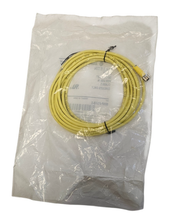 NEW ALLEN BRADLEY 889P-F3AB-5 SER. B 3-PIN 5M QD CORDSET 889PF3AB5