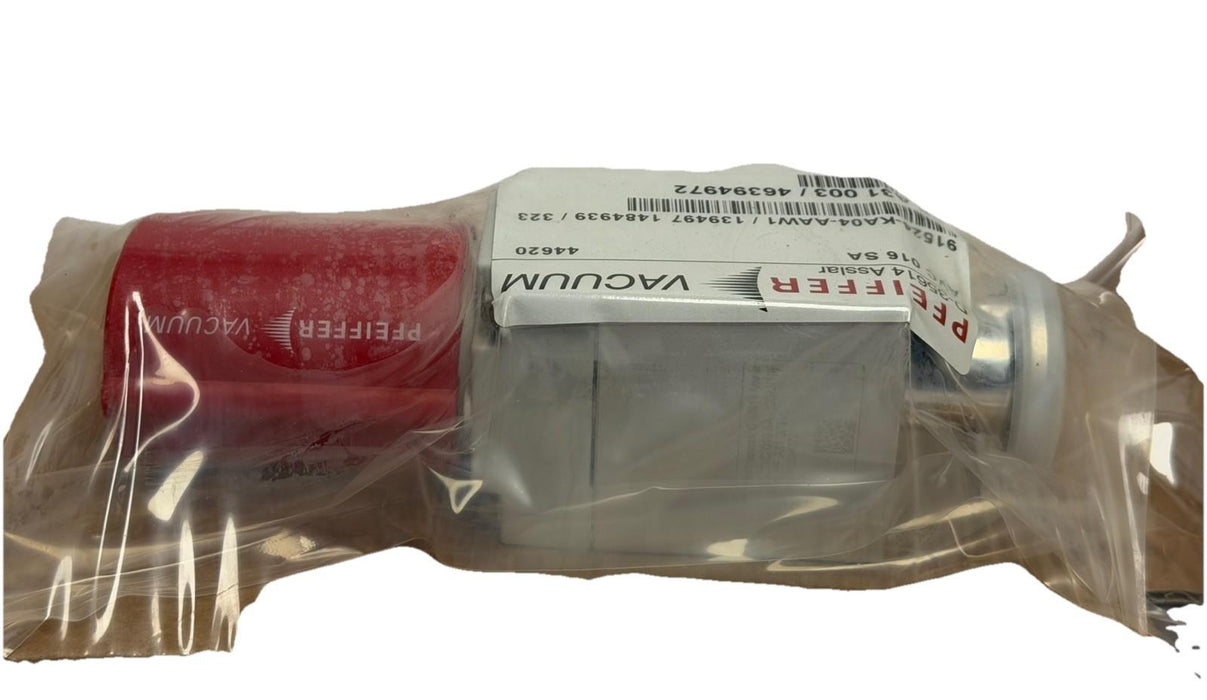 NIB PFEIFFER VACUUM AVC 016 SA MANUALLY ACTUATED ANGLE VALVE PF A31 003 NSMP