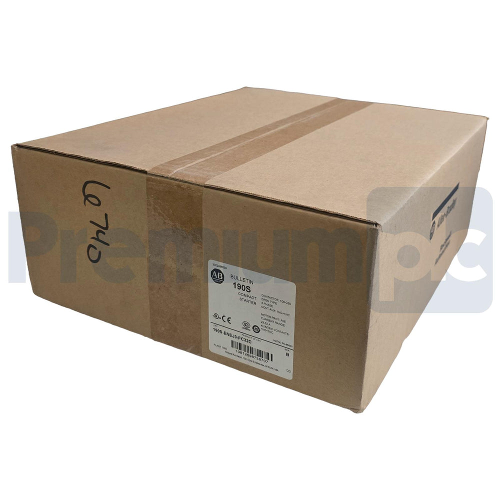 Allen-Bradley 190S-ENEJ3-FC32C /B 190S Compact Starter 23-32A 24V DC Coil NSFS