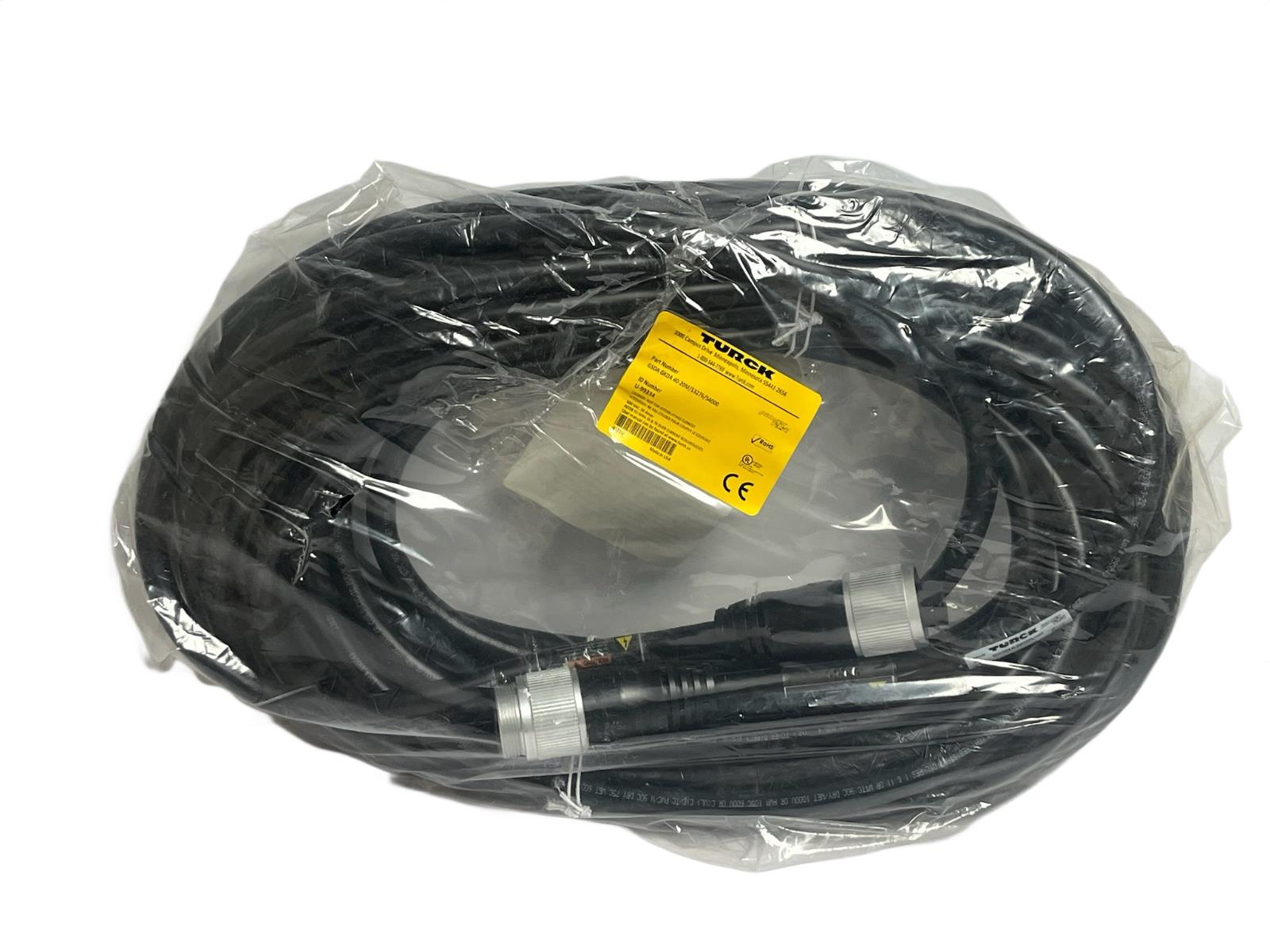 Turck GSDA GKDA 40-20M/S3276/S4000 Powerfast Cable 20m 4-Pin NEW