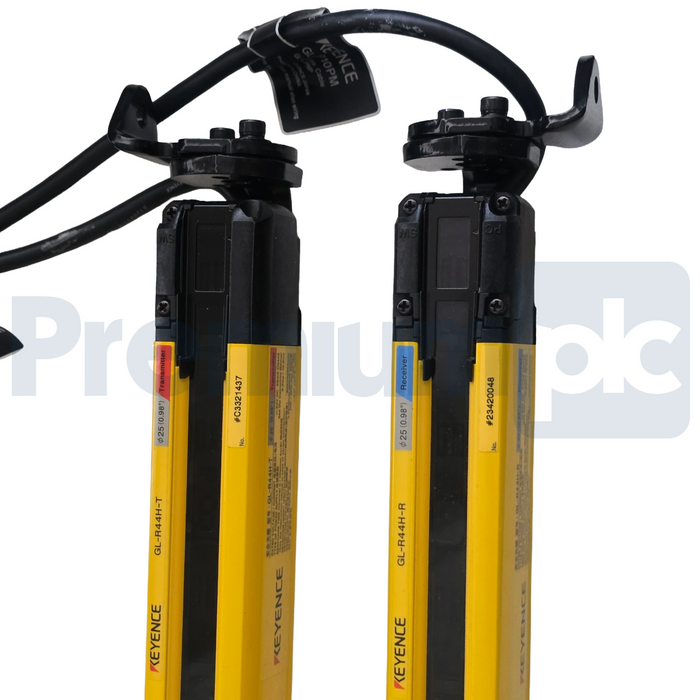 Keyence GL-R44H | GLR44H Safety Light Curtain Set ø25 w/(2) GL-R 10m Cables NSNP