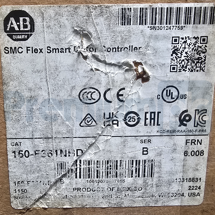 Allen Bradley 150-F361NBD /B SMC-Flex Smart Motor Controller Soft Start 361A NEW