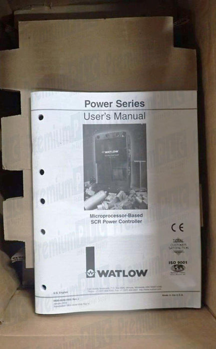 Watlow PC20-N30B-0000 Power Series SCR Power Controller 120A 3PH 480VAC 2-L NSMP
