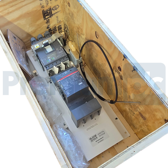 ABB Tmax XT5N 400 Ekip Dip LS/I Breaker w/ AF305-30 Contactor 400A 100-250V +Acc