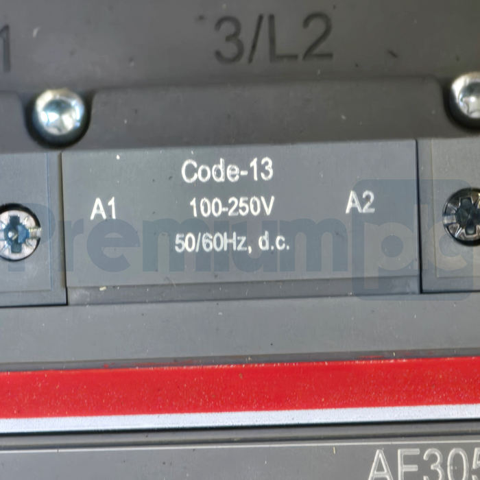 ABB Tmax XT5N 400 Ekip Dip LS/I Breaker w/ AF305-30 Contactor 400A 100-250V +Acc
