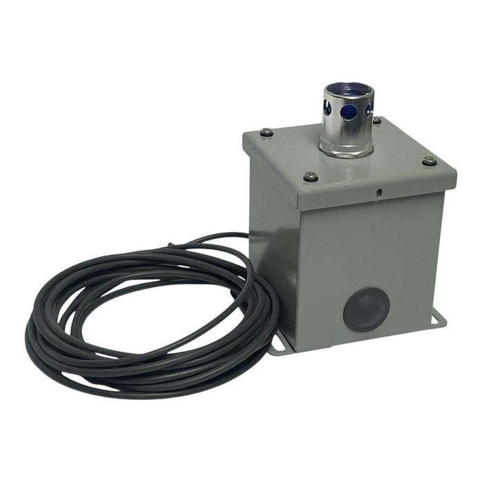 Saginaw SCE-1PBXI Enclosure with Allen-Bradley 800T-QAH2B Blue LED Pilot Light
