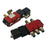 (2) Versa CSG-4302-HCL-DO-24 Pneumatic Solenoid Valves 24VDC 1/4" NPT 115 PSI