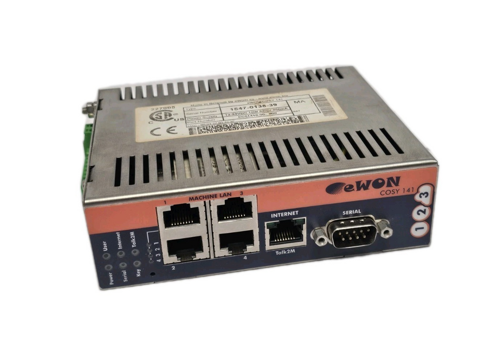 HMS INDUSTRIAL NETWORKS eWON EC51410-00-00 INDUSTRIAL COSY 141 ROUTER EC51410-00