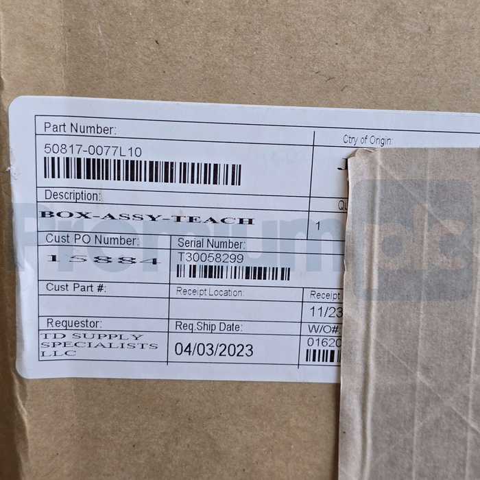 Kawasaki 50817-0077L10 Robot Teach Pendant iPendant Controller 50817-0072 NSMP