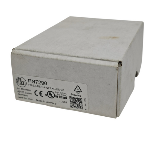 IFM PN-2,5-REN14-QFRKG/US/ /V PRESSURE SENSOR PN7296 18 to 30 VDC USED