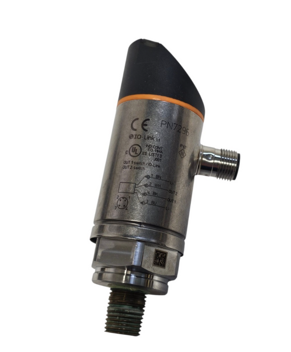 IFM PN-2,5-REN14-QFRKG/US/ /V PRESSURE SENSOR PN7296 18 to 30 VDC USED