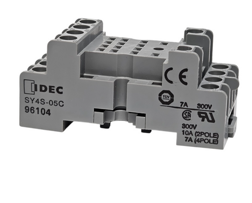 BOX OF 7 NEW IDEC SY4S-05C RELAY SOCKETS SY4S05C 14 POSITION 7AMP 4 POLE 300V