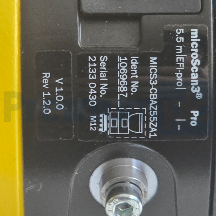 SICK 1069687 | MICS3-CBAZ55ZA1 Safety microScan3 Pro Scanner 5.5m 275° w/Bracket