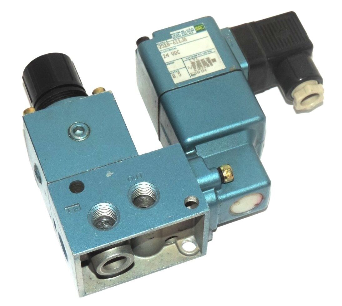 MAC 251B-611JA SOLENOID VALVE 24VDC 251B611JA