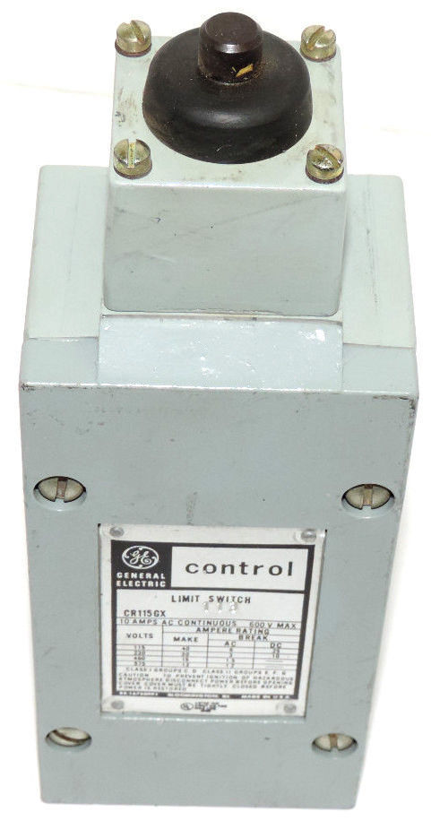 GENERAL ELECTRIC CR115GX113 LIMIT SWITCH 10AMP 600V MAX CR115-GX113