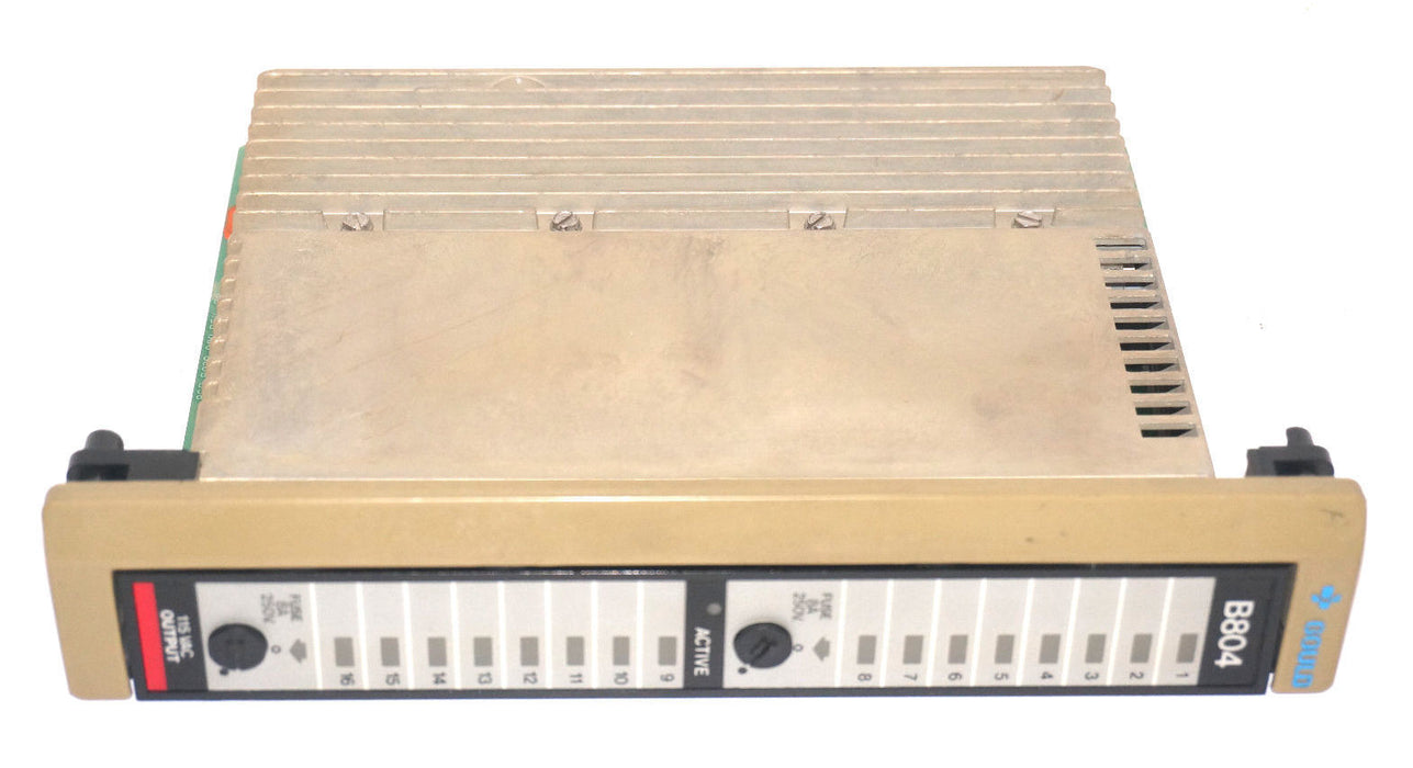 MODICON AS-B804-016 115VAC OUTPUT MODULE, REV M, ASB804016