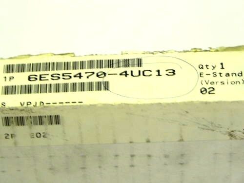 NIB SIEMENS 6ES5470-4UC13 OUTPUT MODULE ANALOG 470  6ES54704UC13