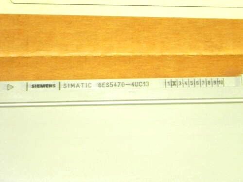 NIB SIEMENS 6ES5470-4UC13 OUTPUT MODULE ANALOG 470  6ES54704UC13