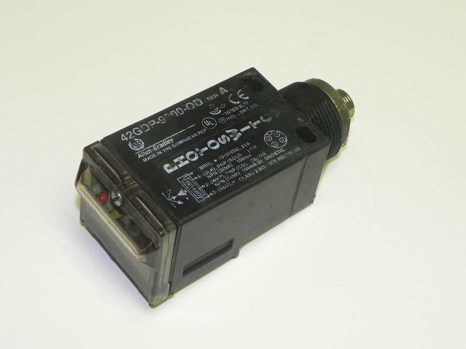 ALLEN BRADLEY 42GDP-9000-QD PHOTOELECTRIC SERIES 9000