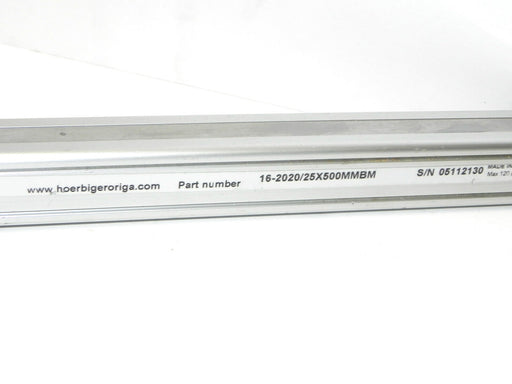 HOERBIGERORIGA 16-2020/25X500MMBM S/N: 05112130 CYLINDER RODLESS