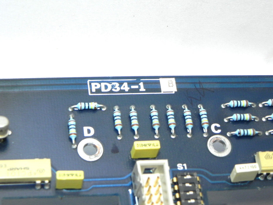 EGS AMICON PD34-1 CIRCUIT BOARD DRIVE POWER DISTRIBUTION PD341