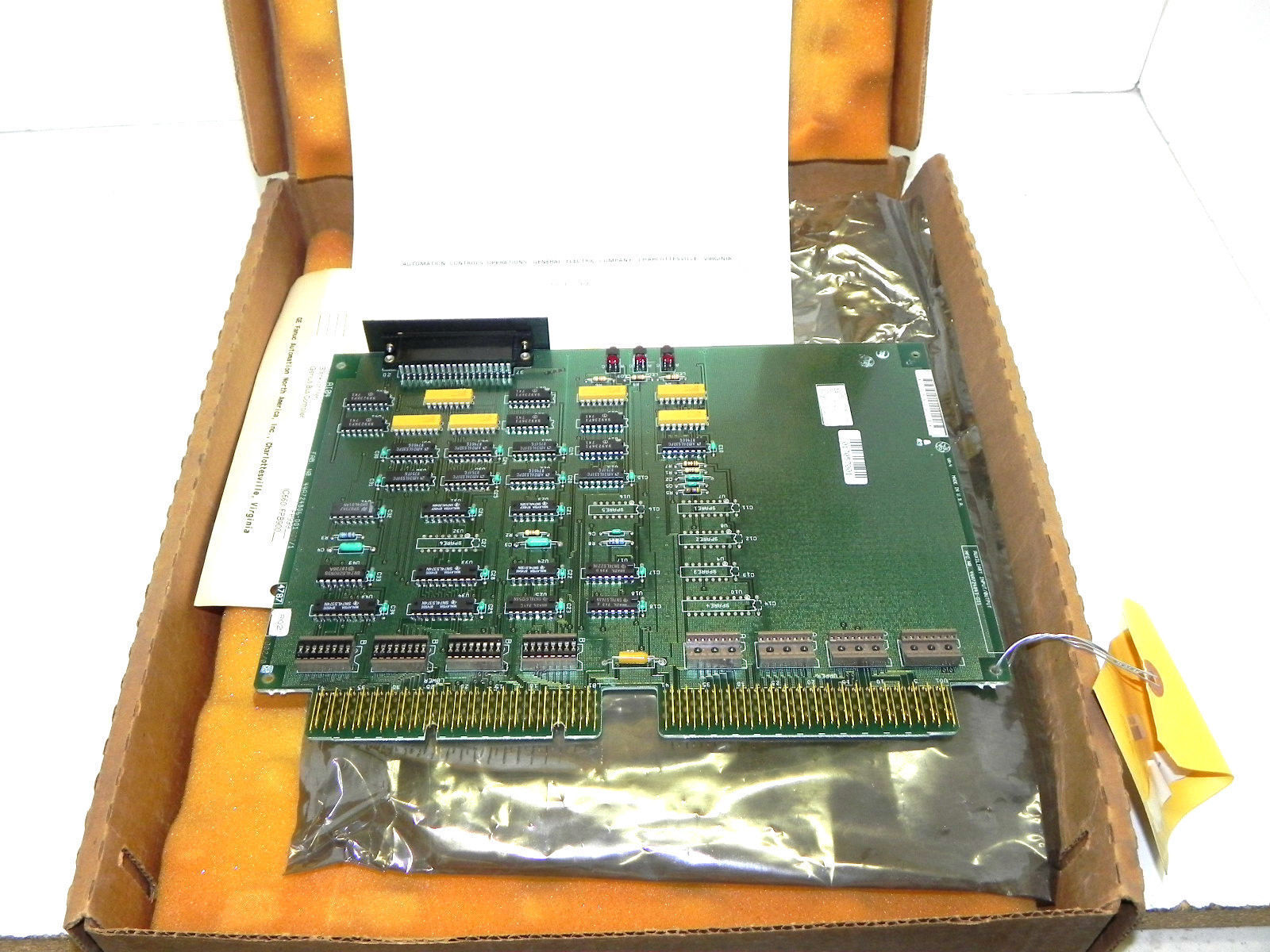 NIB GE FANUC IC600CB513C BOARD AUX I/O CONTROL