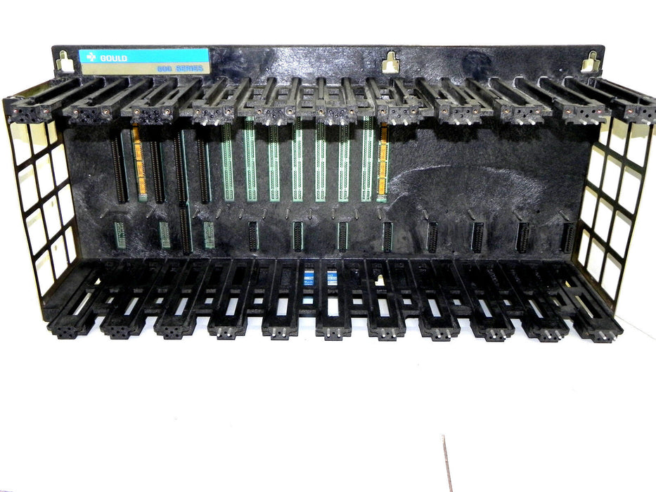 GOULD MODICON 800 SERIES AS-H827-103 , 11 PORT RACK ASH827103