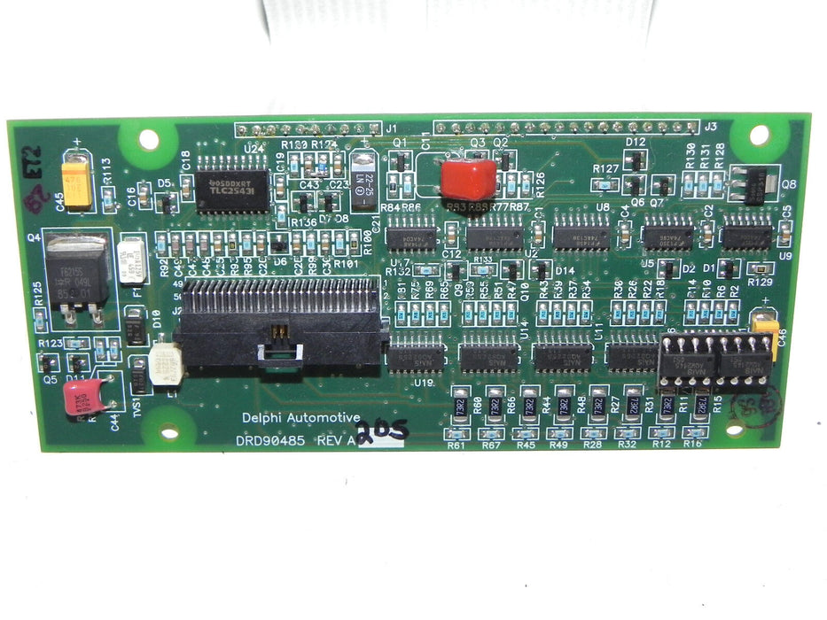 DELPHI AUTOMOTIVE DRD90485 REV. A BOARD W/ DELPHI DRD90486 REV. A BOARD