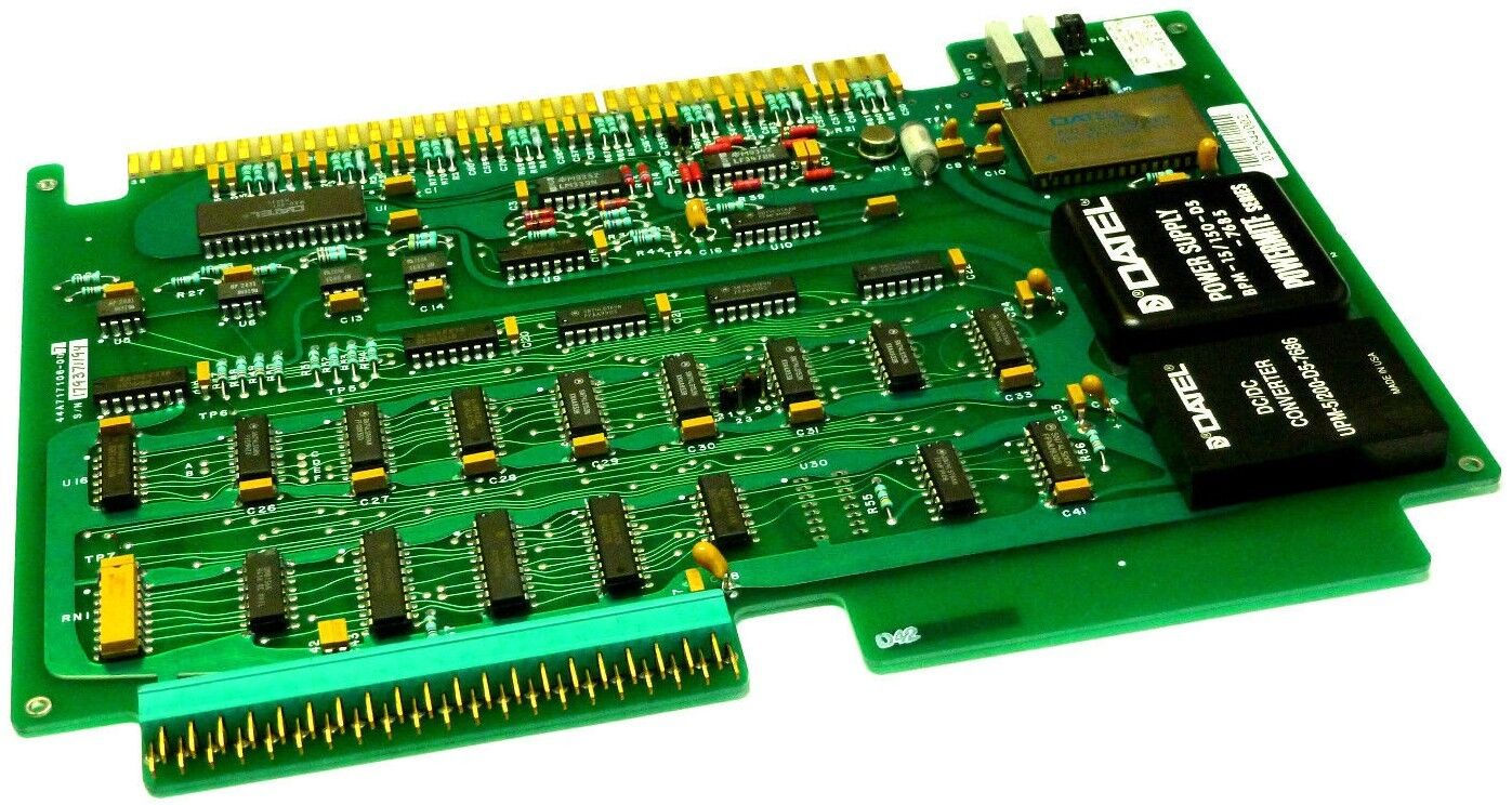 GE FANUC IC600BF843L ANALOG INPUT MODULE 4-20MA, 44A717106-017, DATEL BPM-15