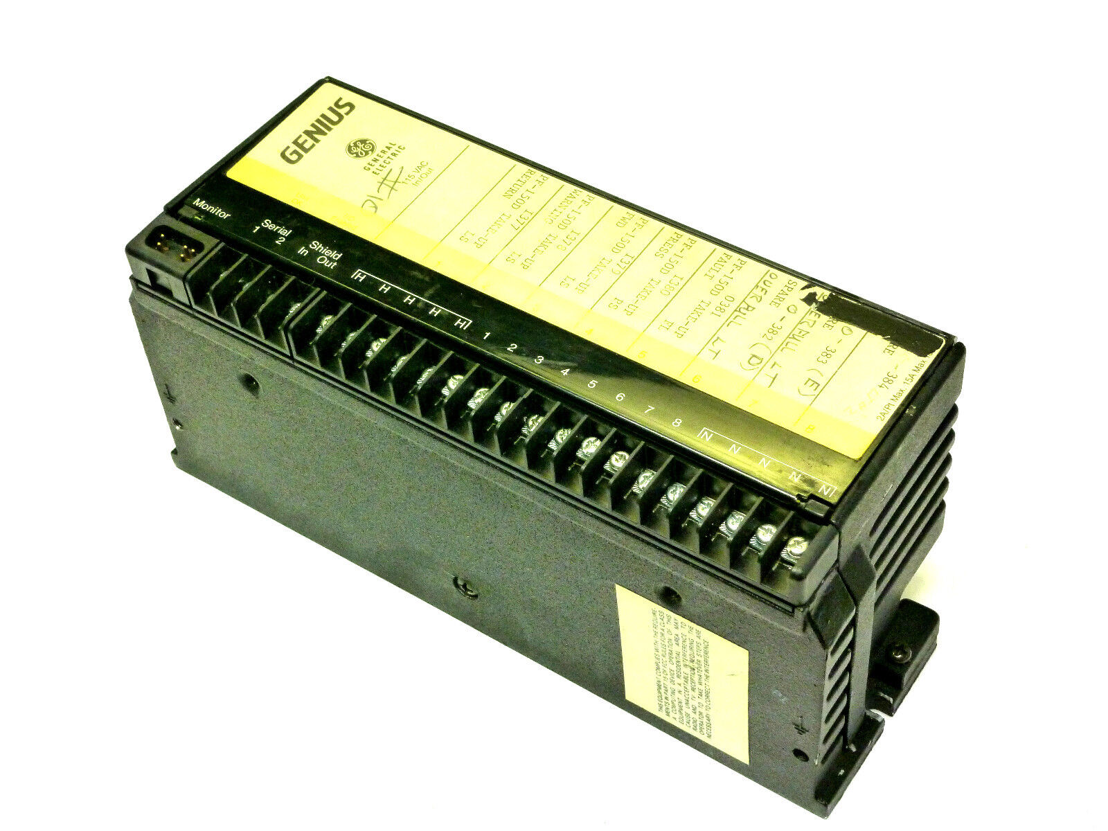 GE FANUC IC660ELD100E GENIUS I/O MODULE SERIES 3 115VAC 50/60HZ