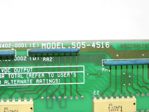 TEXAS INSTRUMENTS 505-4516 MODULE DIGITAL OUTPUT 505 16O 4.5-34VDC 5054516