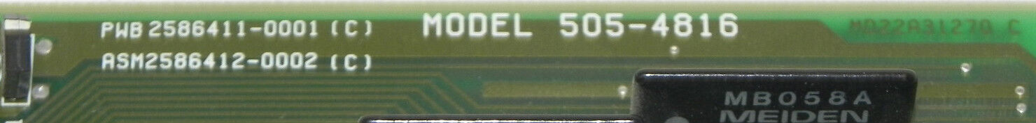 SIEMENS TEXAS INSTRUMENTS 505-4816 MODULE DIGITAL OUTPUT 505 16O 85-256VAC