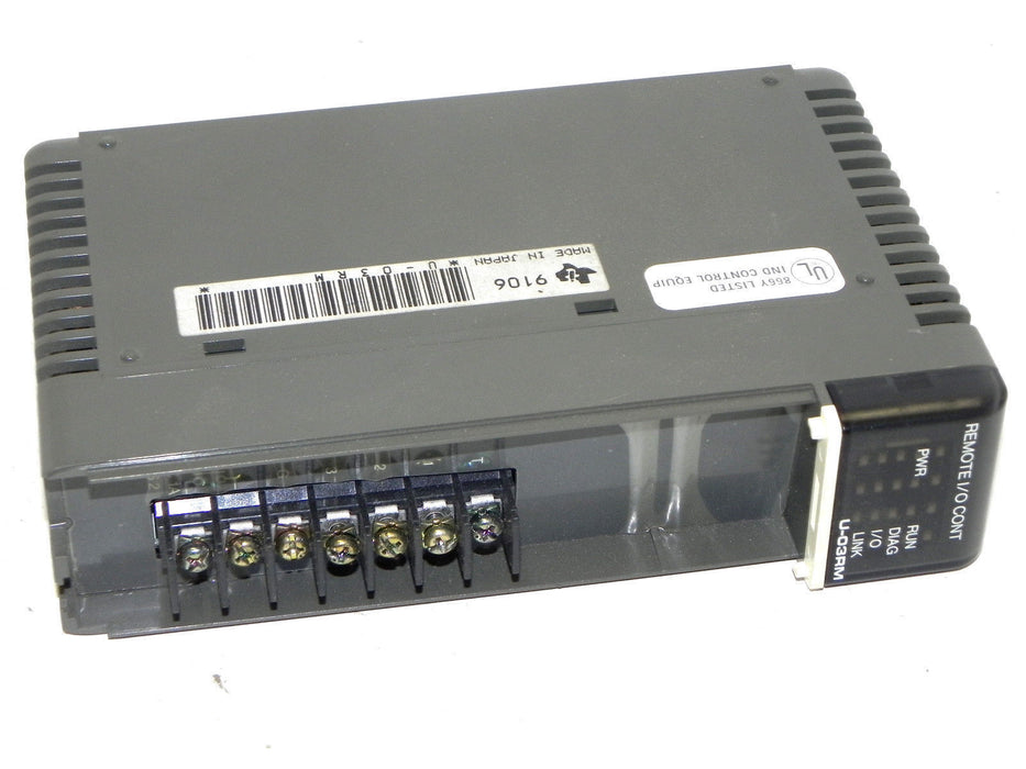 TEXAS INSTRUMENTS U-03RM REMOTE I/O MODULE U03RM