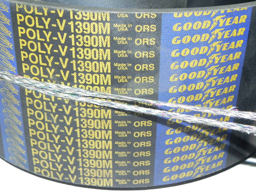 NEW GOODYEAR POLY-V 1390M22 ORS V-BELT MULT-RIB 1390M