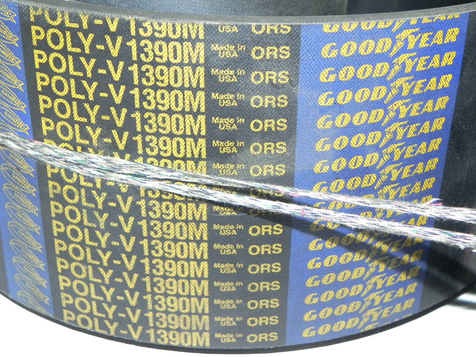 NEW GOODYEAR POLY-V 1390M22 ORS V-BELT MULT-RIB 1390M