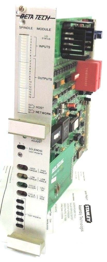 BETA TECH BC-FSC-072-003/BC-NULL-011-001 SPINDLE CARD BCFSC072003 REPAIRED
