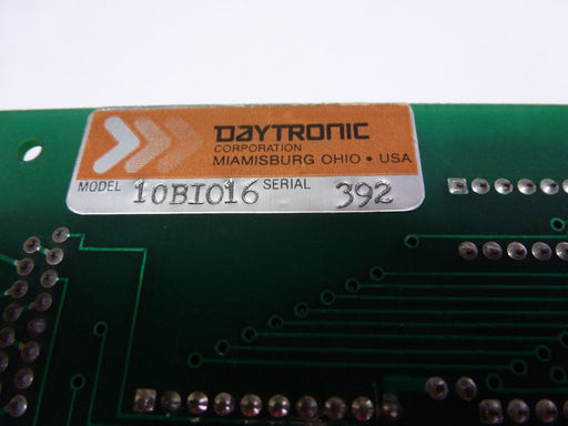 DAYTRONIC 10BIO16 H/W 1.3 I/O BOARD UNIVERSAL LOGIC B 10BIO-16