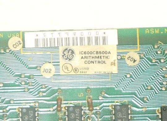 GE FANUC IC600CB500A CONTROL MODULE ARITHMETIC ALU2 SERIES 6
