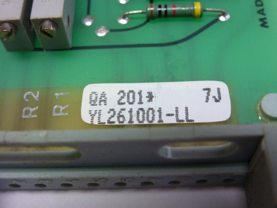 ASEA YL261001-LL QA 201 LEVEL DETECTOR BOARD YL261001LL, 2668 171-55/1