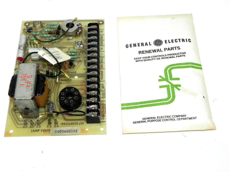 GENERAL ELECTRIC 3S7505KF124A1 PHOTOELECTRIC CONTROL BOARD