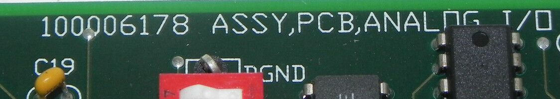 MKS 100006178 PCP ANALOG MODULE REV. D