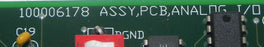 MKS 100006178 PCP ANALOG MODULE REV. D