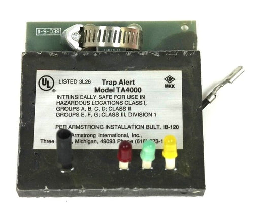 NIB ARMSTRONG INTERNATIONAL, INC. TA-4000 TRAP ALERT TA4000, SERIES: 4000
