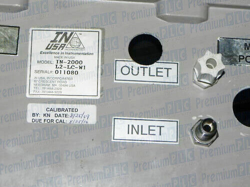 IN USA IN-2000 OZONE ANALYZER IN-2000-L2-LC-W1
