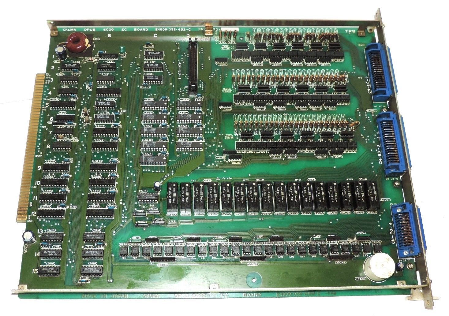 OKUMA E4809-032-452-C BOARD OPUS 5000 EC E4809032452C