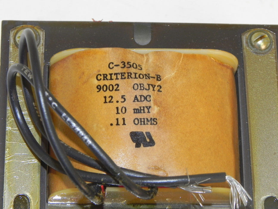 CRITERION-B C-3505 TRANSFORMER 9002 OBJY2
