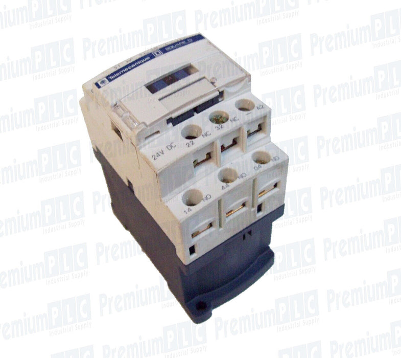 TELEMECANIQUE CAD32BD CONTROL RELAY 3 NO and 2 NC, 600 V, 24 VDC STANDARD COIL