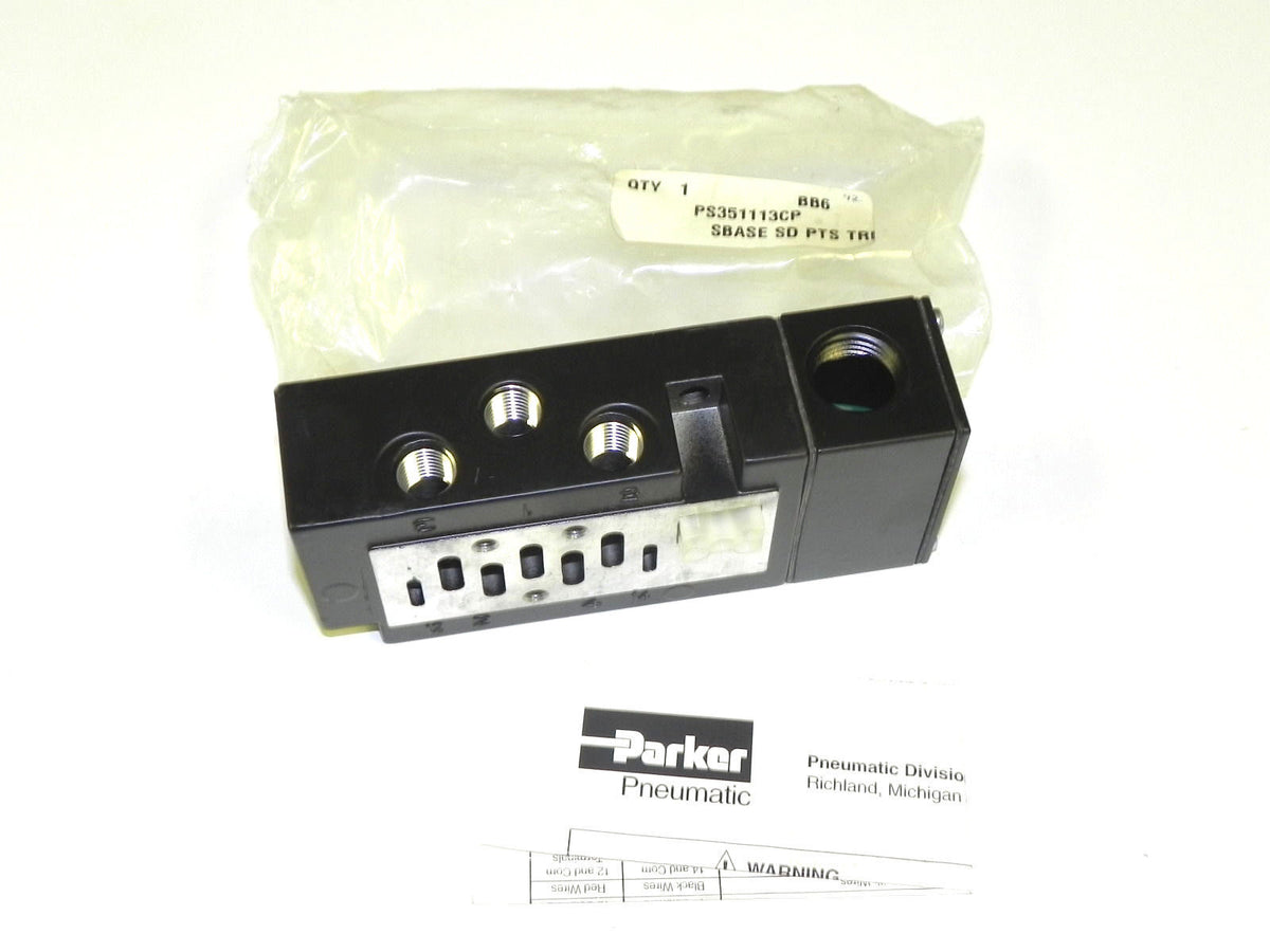 PARKER PS351113CP PNEUMATIC MANIFOLD NEW — PremiumPLC