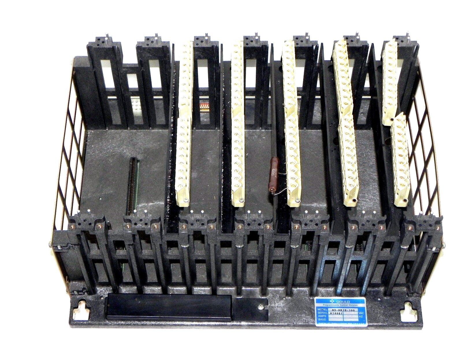 MODICON AS-H819-100 7-SLOT RACK 19" LENGTH ASH819100